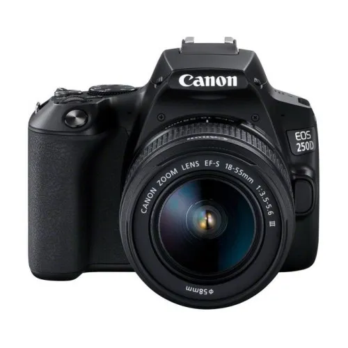 Canon EOS 250D 24.1MP Full HD Wi-Fi DSLR Camera with 18-55 kit lens